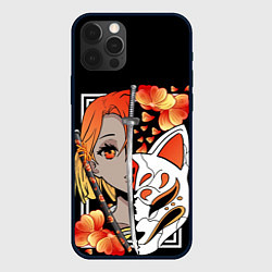 Чехол для iPhone 12 Pro Max Samurai girl, цвет: 3D-черный