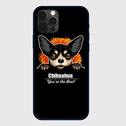 Чехол для iPhone 12 Pro Max Чихуахуа Chihuahua, цвет: 3D-черный