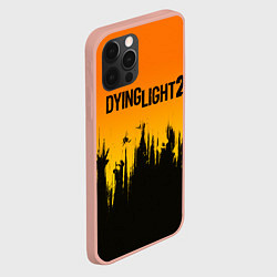 Чехол для iPhone 12 Pro Max DYING LIGHT 2 ХОРОШЕЙ НОЧИ И УДАЧИ, цвет: 3D-светло-розовый — фото 2