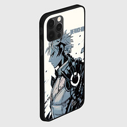 Чехол для iPhone 12 Pro Max One Punch-Man Генос, цвет: 3D-черный — фото 2