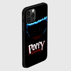 Чехол для iPhone 12 Pro Max Poppy Playtime: Huggy Wuggy, цвет: 3D-черный — фото 2