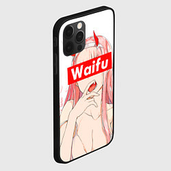 Чехол для iPhone 12 Pro Max Waifu -02 Darling in the Franxx, цвет: 3D-черный — фото 2