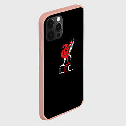 Чехол для iPhone 12 Pro Max Leverpool YNWA, цвет: 3D-светло-розовый — фото 2