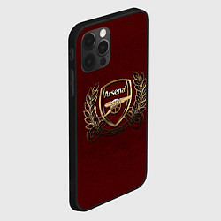 Чехол для iPhone 12 Pro Max Arsenal London, цвет: 3D-черный — фото 2