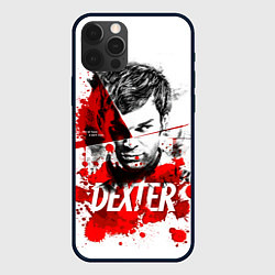 Чехол для iPhone 12 Pro Max Декстер Морган портрет, цвет: 3D-черный