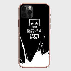 Чехол для iPhone 12 Pro Max Noize MC Нойз МС, цвет: 3D-светло-розовый