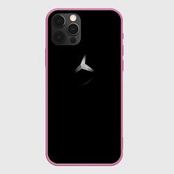 Чехол для iPhone 12 Pro Max Silver Star Style, цвет: 3D-малиновый