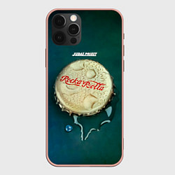 Чехол для iPhone 12 Pro Max Rocka Rolla - Judas Priest, цвет: 3D-светло-розовый