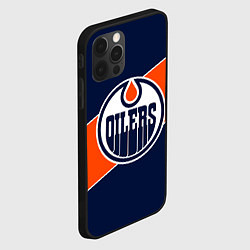 Чехол для iPhone 12 Pro Max Эдмонтон Ойлерз Edmonton Oilers NHL, цвет: 3D-черный — фото 2