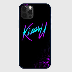 Чехол для iPhone 12 Pro Max КИЗАРУ НЕОН ЛОГО KIZARU NEON, цвет: 3D-черный