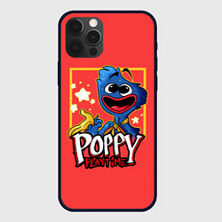 Чехол для iPhone 12 Pro Max POPPY PLAYTIME: STARS, цвет: 3D-черный