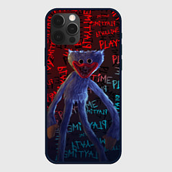 Чехол для iPhone 12 Pro Max HUGGY WUGGY, цвет: 3D-черный