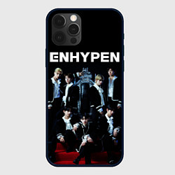 Чехол для iPhone 12 Pro Max ENHYPEN: Хисын, Джей, Джейк, Сонхун, Сону, Ни-Ки,, цвет: 3D-черный