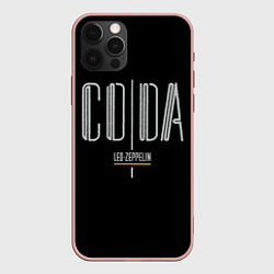 Чехол для iPhone 12 Pro Max Coda - Led Zeppelin, цвет: 3D-светло-розовый