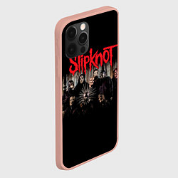 Чехол для iPhone 12 Pro Max Slipknot 5: The Gray Chapter, цвет: 3D-светло-розовый — фото 2