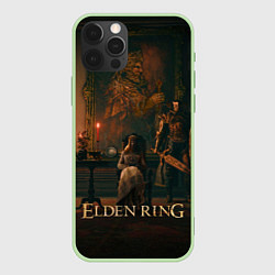 Чехол для iPhone 12 Pro Max Elden Ring - Королева, цвет: 3D-салатовый