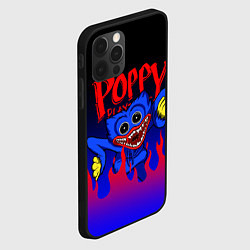 Чехол для iPhone 12 Pro Max POPPY PLAYTIME ПОППИ ПЛЕЙТАЙМ ХАГГИ ВАГГИ FIRE, цвет: 3D-черный — фото 2