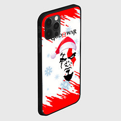 Чехол для iPhone 12 Pro Max Новогодний God of War, цвет: 3D-черный — фото 2