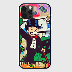 Чехол для iPhone 12 Pro Max Alec Monopoly ART, цвет: 3D-черный