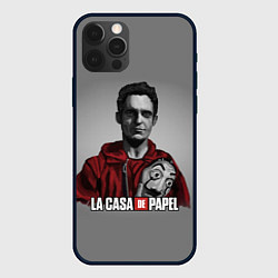 Чехол для iPhone 12 Pro Max LA CASA DE PAPEL - БУМАЖНЫЙ ДОМ СЕРИАЛ, цвет: 3D-черный