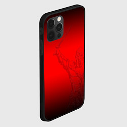 Чехол для iPhone 12 Pro Max Спартак Гладиатор Red Theme, цвет: 3D-черный — фото 2