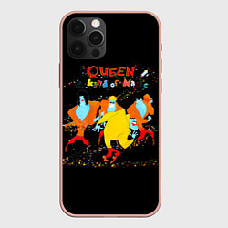 Чехол для iPhone 12 Pro Max A Kind of Magic - Queen, цвет: 3D-светло-розовый