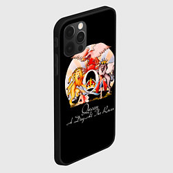 Чехол для iPhone 12 Pro Max A Day at the Races - Queen, цвет: 3D-черный — фото 2