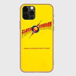 Чехол для iPhone 12 Pro Max Flash Gordon - Queen, цвет: 3D-светло-розовый