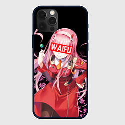 Чехол для iPhone 12 Pro Max 02, ZERO TWO, DARLING IN THE FRANXX, цвет: 3D-черный