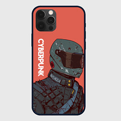 Чехол для iPhone 12 Pro Max Cyberpunk Спина, цвет: 3D-черный
