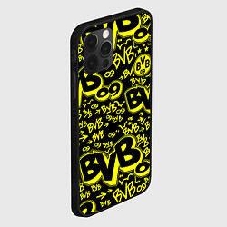 Чехол для iPhone 12 Pro Max BVB 09 - BORUSSIA Боруссия Дортмунд, цвет: 3D-черный — фото 2