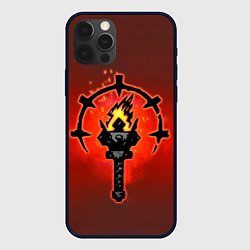 Чехол для iPhone 12 Pro Max Darkest Dungeon Факел, цвет: 3D-черный