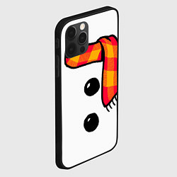 Чехол для iPhone 12 Pro Max Snowman Outfit, цвет: 3D-черный — фото 2