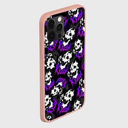 Чехол для iPhone 12 Pro Max JOJO KILLER QUEEN КОРОЛЕВА УБИЙЦА УЗОР, цвет: 3D-светло-розовый — фото 2