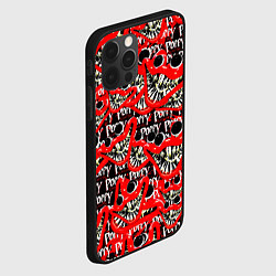Чехол для iPhone 12 Pro Max POPPY PLAYTIME GAME ИГРА ПОППИ ПЛЕЙТАЙМ, цвет: 3D-черный — фото 2