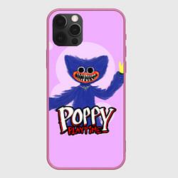 Чехол для iPhone 12 Pro Max POPPY PLAYTIME ИГРА ПОППИ ПЛЕЙТАЙМ ХАГГИ ВАГГИ, цвет: 3D-малиновый