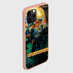Чехол для iPhone 12 Pro Max Warhammer арт, цвет: 3D-светло-розовый — фото 2