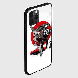 Чехол для iPhone 12 Pro Max Синдзи Икари - Евангелион: Модуль-01, цвет: 3D-черный — фото 2