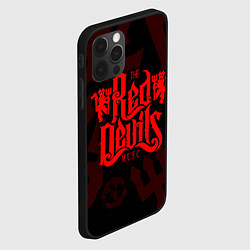 Чехол для iPhone 12 Pro Max МАНЧЕСТЕР ЮНАЙТЕД КРАСНЫЕ ДЬЯВОЛЫ RED DEVILS, цвет: 3D-черный — фото 2