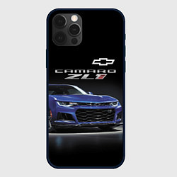 Чехол для iPhone 12 Pro Max Chevrolet Camaro ZL1 Motorsport, цвет: 3D-черный