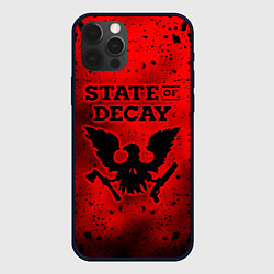 Чехол для iPhone 12 Pro Max State of Decay Зомби Апокалипсис, цвет: 3D-черный