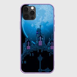 Чехол для iPhone 12 Pro Max Terrarians moon, цвет: 3D-сиреневый