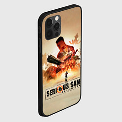 Чехол для iPhone 12 Pro Max Серьёзные Сэмы, цвет: 3D-черный — фото 2