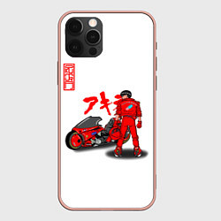 Чехол для iPhone 12 Pro Max Эпичный Сётаро - Akira, цвет: 3D-светло-розовый