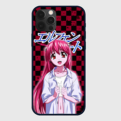 Чехол для iPhone 12 Pro Max Эльфийская песнь Люси, цвет: 3D-черный