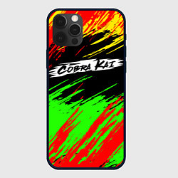 Чехол для iPhone 12 Pro Max Логотип Cobra Kai, цвет: 3D-черный