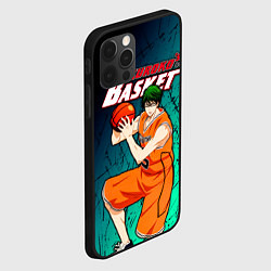 Чехол для iPhone 12 Pro Max Kuroko no Basuke, Midorima Shintaro Шинтаро Мидори, цвет: 3D-черный — фото 2