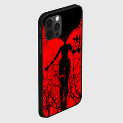 Чехол для iPhone 12 Pro Max Dead by Daylight дух, цвет: 3D-черный — фото 2