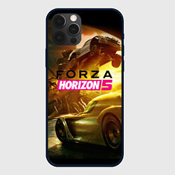 Чехол для iPhone 12 Pro Max Forza Horizon 5 - crazy race, цвет: 3D-черный