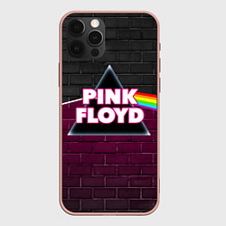 Чехол для iPhone 12 Pro Max PINK FLOYD ПИНК ФЛОЙД, цвет: 3D-светло-розовый